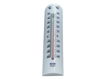 teploměr univ. 27,5cm, -40°C+50°C, plast