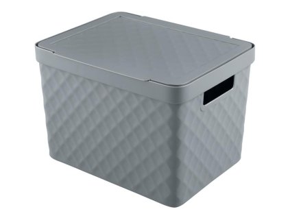 BOX ÚLOŽNÝ 36X27X23CM, PLAST DIAMOND