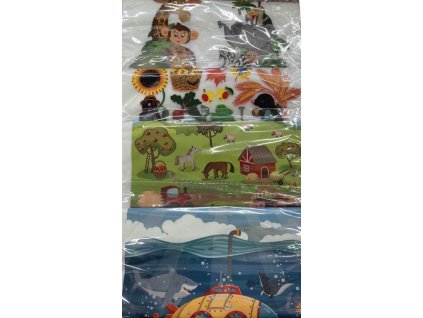 sáčky 25x35cm- 40ks-ZOO svačinové, PE