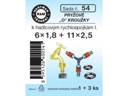 hartman sada c 54 sada o krouzku k rychlospojkam 6x1 8 11x2 5