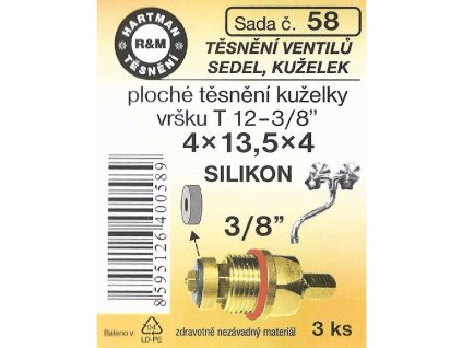 Hartman sada č. 58 sada k vršku baterie SILIKON - 3/8"