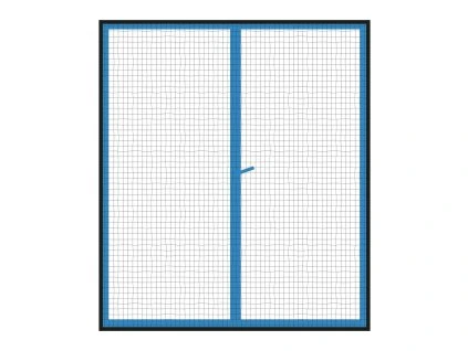Síť proti hmyzu okno 2x 130x150 cm černá