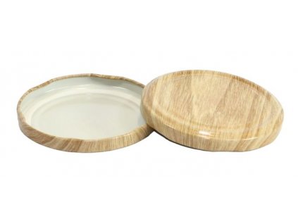 víčko TWIST  82-10ks im.DŘEVO