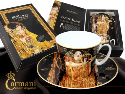 Carmani, šálek podšálek 250ml - Gustav Klimt - Lék