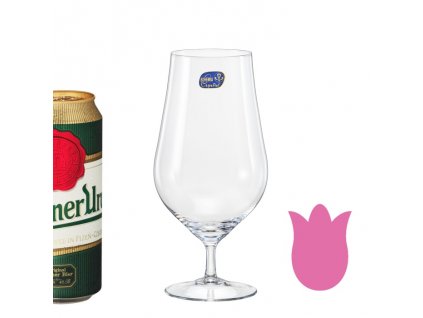 Kalíšky Tulipa 540 ml na pivo sada 6 ks