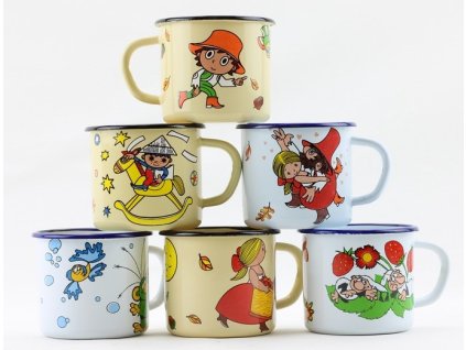 hrnek d 7cm HL 0,25l VEČERNÍČKY, smalt