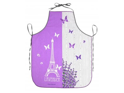 zástěra LEVANDULE/EIFFEL.věž