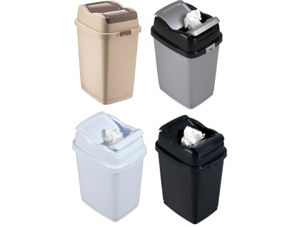 koš odp.18l EASY No.3 výkl. 2klap., : 29x23,5x43,5cm