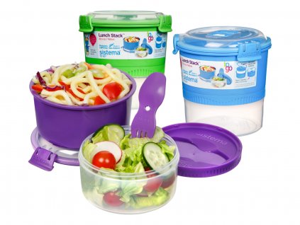 box 0,965l kulatý STACK TO GO SISTEMA