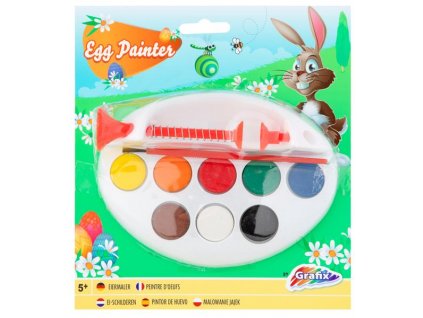 PALETA 6 BAREV NA BARVENÍ VAJÍČKA