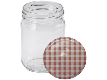 SKLENICE ZAVAŘOVACÍ 250ML TWIST 66 + VÍČKA KANAFAS(10KS)