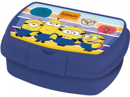 SVAČINOVÝ BOX MIMONI 2 PLAST