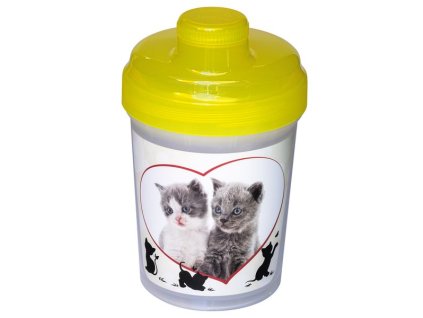 láhev 450ml, měrka 300ml, MAZLÍČCI, nápitka šroub., plast