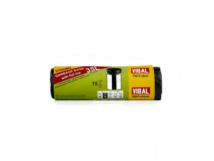 SÁČEK DO KOŠE HDPE 35L/15KS,52X63CM,118G,13MIKR.,Č