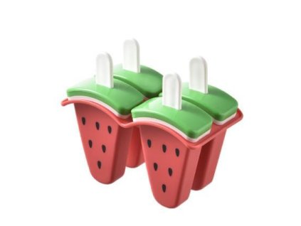 TVOŘÍTKO NA ZMRZLINU, MELOUN, PLAST, 4KS