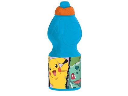 LÁHEV PLASTOVÁ POKÉMON 400ML MODRÁ