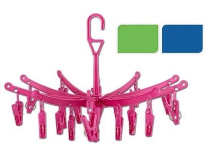 sušák 20kolíčkový MAGIE, kolotoč, plast