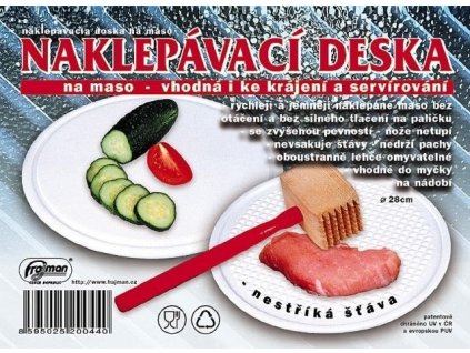 prkénko d28cm-deska naklepávací,plast