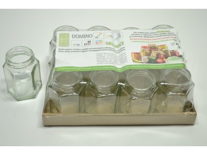 sklen.zavař. 116ml-12ks-ŠESTIHRAN-kořenka-TO48