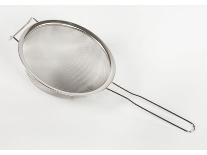 cedník d28x11cm, hustý, NR, rukojeť 26cm