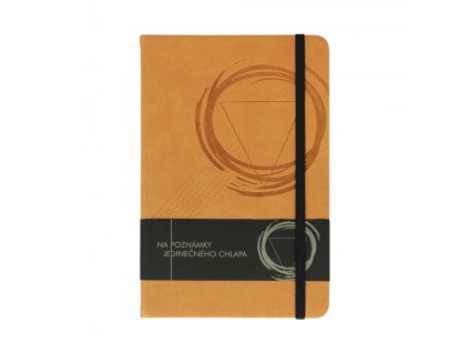 Zápisník JOURNAL velký - hnědá a černá varianta