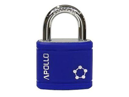 Zámek visací APOLLO 35 3klíče - modrá