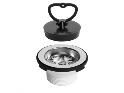 Výpusť dřezová EDV0000 70 mm x 6/4" zátka s očkem