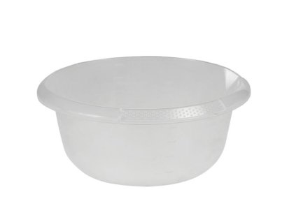 MISKA KULATÁ S VÝLEVKOU 24X10CM, 2,5L,TRANSPARENT