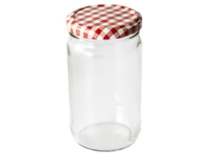 sklenice zavařovací 370ml TWIST 66 + víčka KANAFAS (8ks)