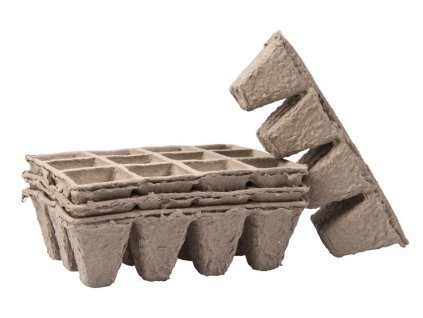 SADBOVAČ, PAPÍR, 4KS, 16X12X5CM