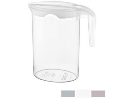 džbán 1,75l, transp.plast
