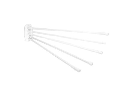 sušák   5-ramen., kovový bílý