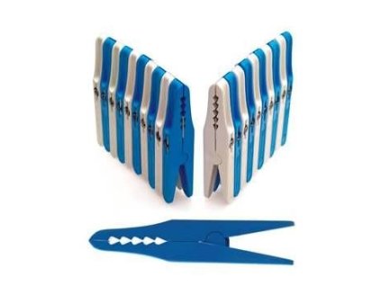 kolíčky 20ks SUPER KROKODIL, 9,1x1,9x0,9cm, plast