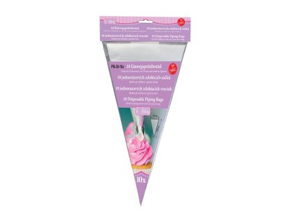 sáček 30cm JEDNORÁZOVÝ, 10ks, zdobící