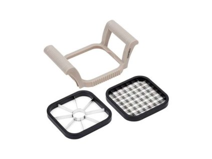 kráječ-hranolkovač,jablko 16,5cm, MISTY, 2 řezné desky, NR/plast