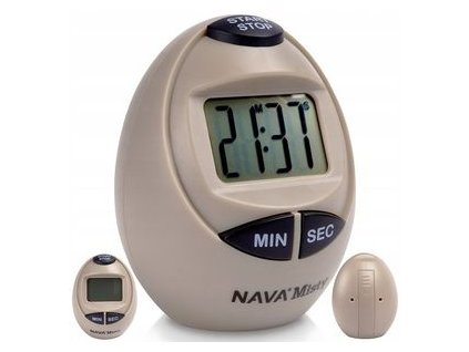 minutník digitální MISTY, tvar vejce, plast