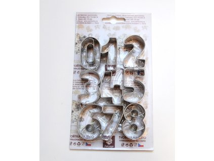 vykr.NR 0560 Sada číslic 0-8, 3,8cm /b.SKIN/