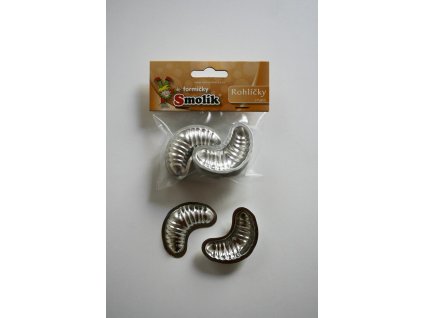 form.612 Rohlíček malý, 5,5 cm, 20ks sada, č.612, pocín