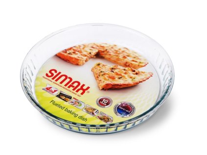 forma koláč, 2,1 l, d26x5,8cm, var. sklo SIMAX