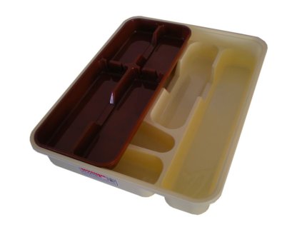 příborník 39x30cm,10přihr. s posuv.dílem,plast