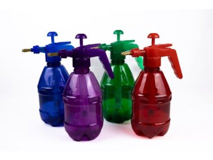 rozprašovač 1,5l tlakový 2barvy transp.