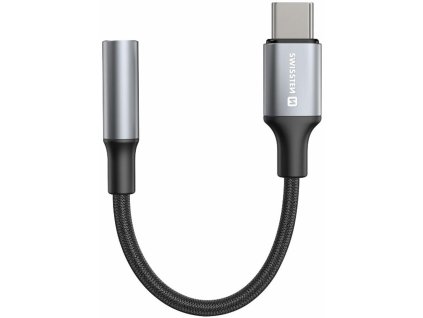 73502311 USB C/Jack 3,5MM 0,12M SWISSTEN