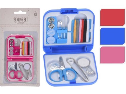 šitíčko, cestovní 15dílné, 3barvy