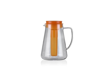 Džbán TEO 2.5 l, s vyluhováním a chlazením, oranžová
