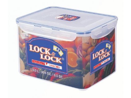 Dóza na potraviny LOCK,  objem 9 l,  22 x 28, 5 x 18 cm