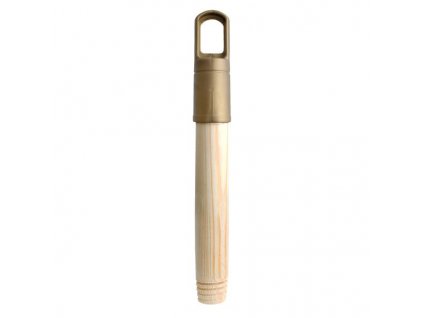 Tyč 125cm - natural/dřevo - hrubý závit