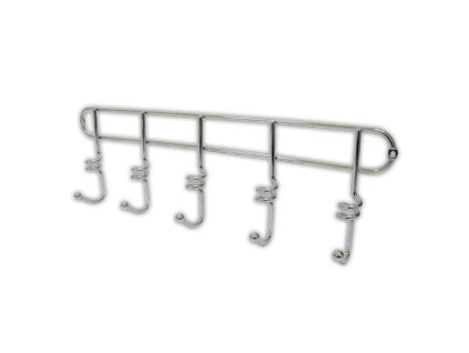 věšák 5 háků twist 14,5 x 4,3 cm