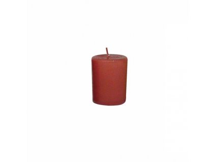 Svíčka s vůní skořice,  4 x 4, 9 cm