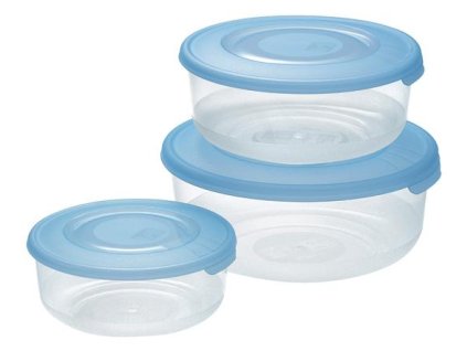 Dóza na potraviny, 3 ks, 1,7l/ 1l/ 550ml, plast