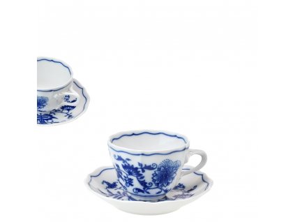 Šálek s podšálkem 80 ml na espresso Rokoko - cibulák